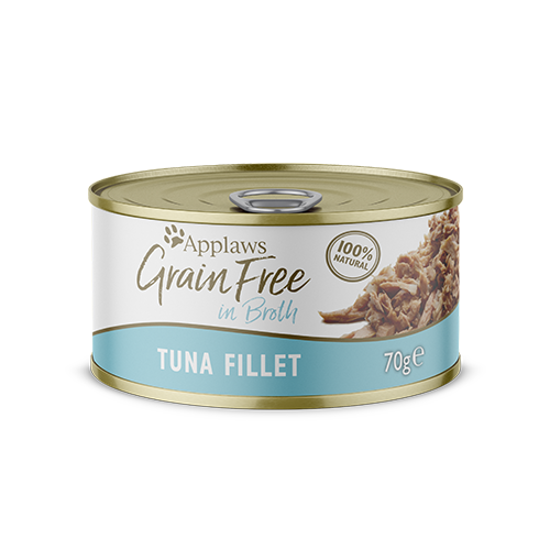 APPLAWS GF Tuna Fillet In Broth- Tin - 70g