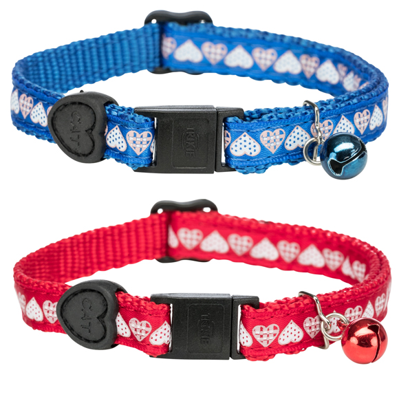 Trixie Cat Collar Heart Motif