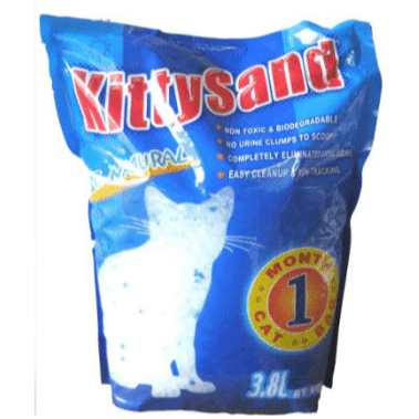 Kittysand Crystal Cat Litter 3.8L