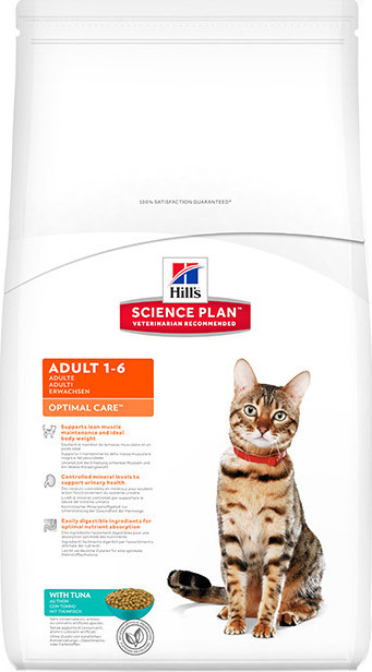 Hill's Science Plan OPTIMAL CARE ADULT TUNA 2KG