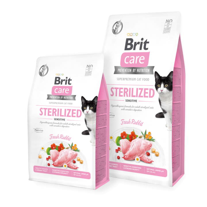 Brit Care Cat Grain-Free Sterilized Sensitive 2Kg