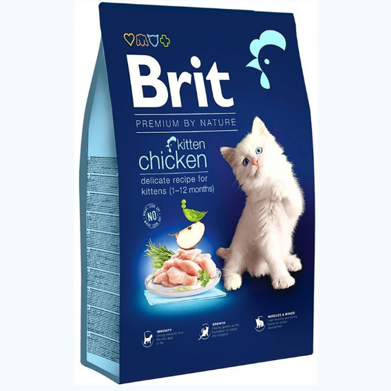 Brit Premium By Nature Kitten Chicken 8Kg