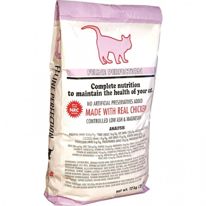 K-9 Feline perfection for cats with real chicken 12 kg