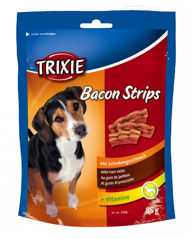 TRIXIE BACON STRIPES 85G
