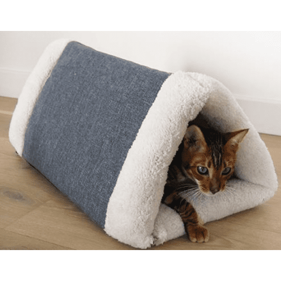 Rosewood Snuggle Plush 2In1 Cat Comfort Den 50X30X30Cm
