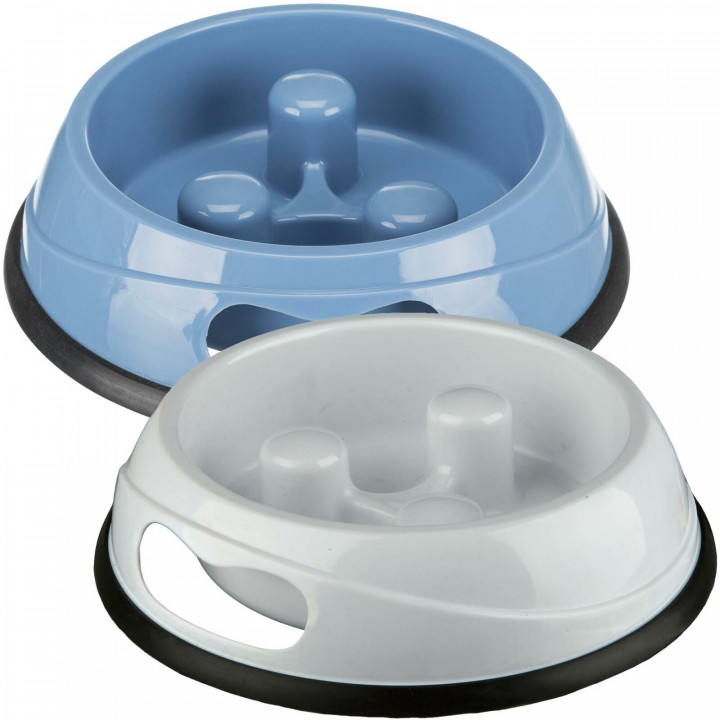 Trixie Slow Feed Dog Bowl with Non-Slip Base 25031