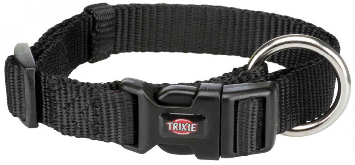 TRIXIE BLACK COLAR M-L 35-55CM
