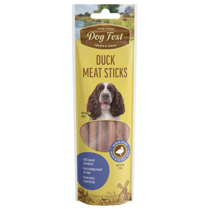 Meat sticks duck for adult dogs 45g