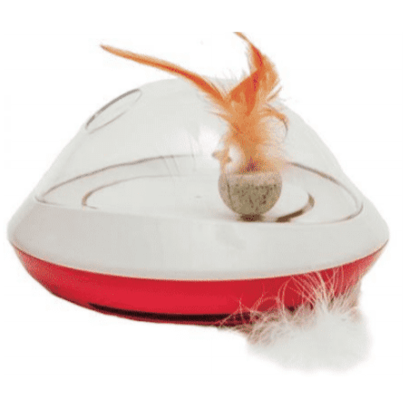 Rosewood Jolly Moggy Feather Chaser 13X10Cm