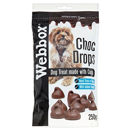 WEBBOX Choco drops 250gr