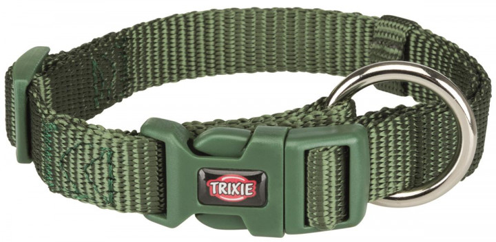 Trixie  Premium Collar Green Forest ML 3555cm/20mm