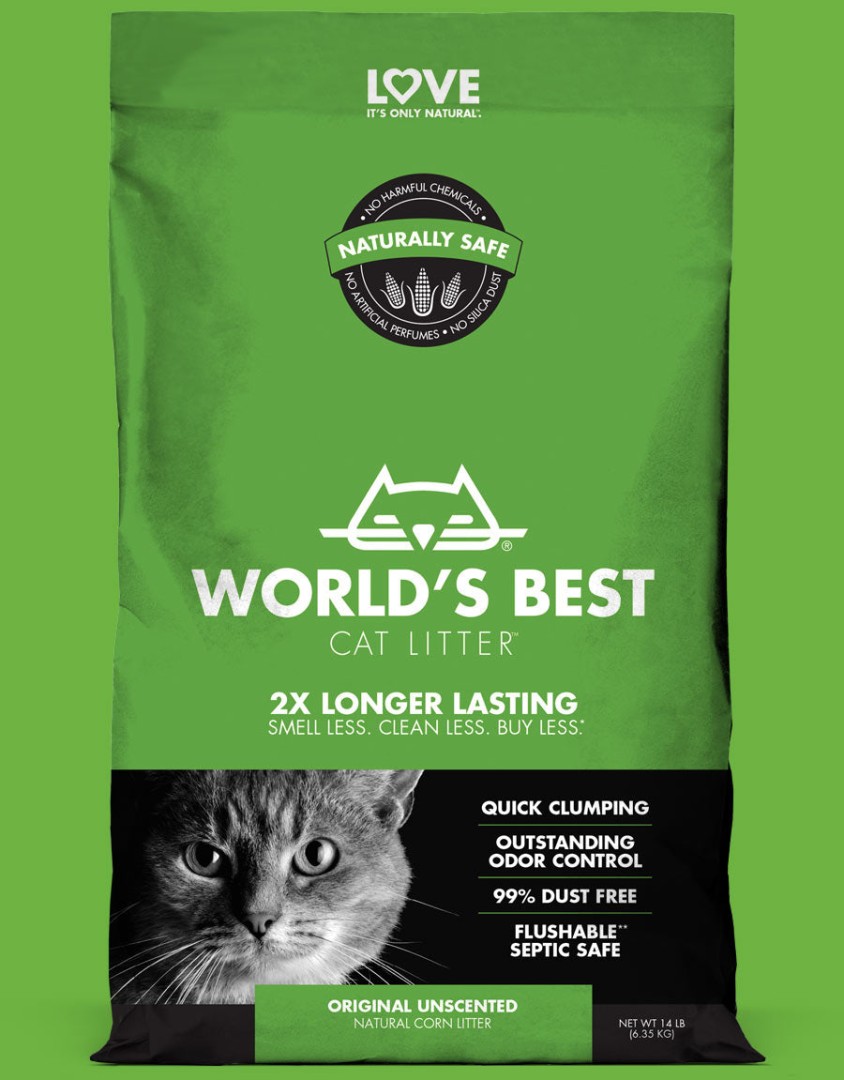 WORLDS BEST CAT LITTER CLUMPING 12.7KG
