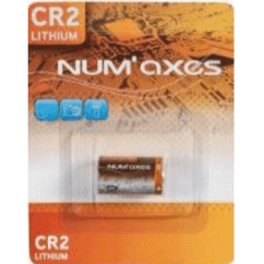 Num'Axes Pack Of 1 3-V Cr2 Lithium Battery