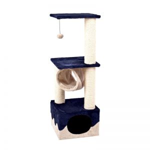 FLAMINGO SCRATCHING POLE BLUE/BEIGE
