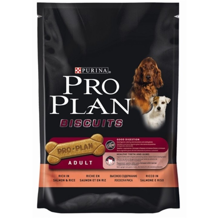 Pro Plan Biscuits Salmon & Rice Adult - 400gr