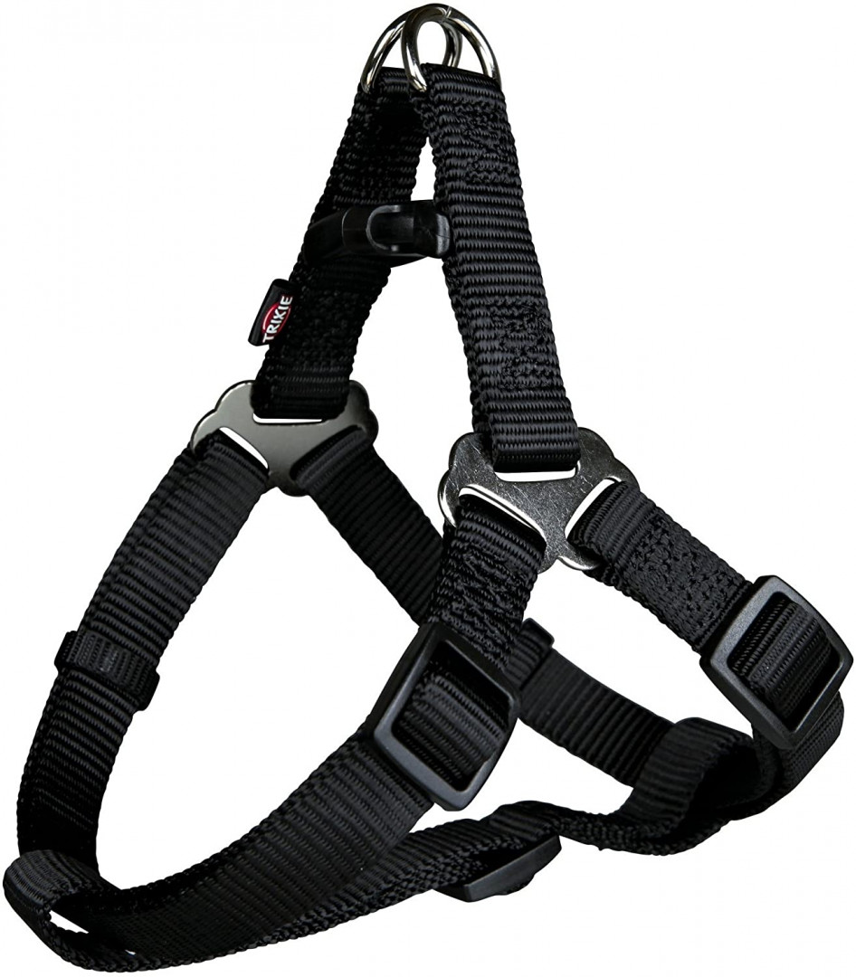 TRIXIE BLACK HARNESS XS-S