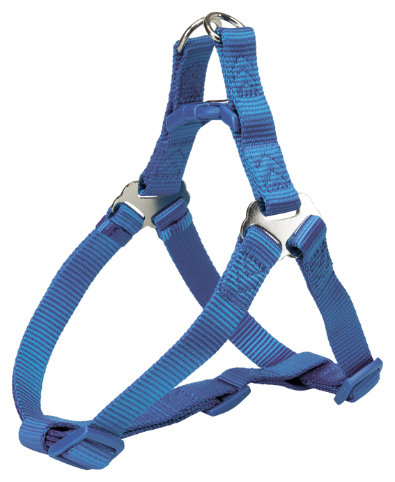Trixie  Premium One  Touch Harness Blue XSS 3040cm/10mm