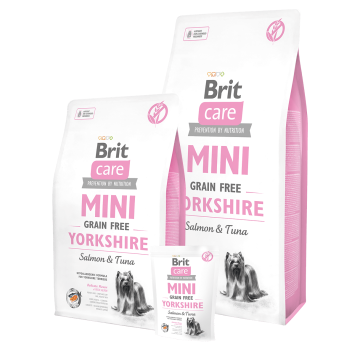 Brit Care Mini Grain Free Yorkshirebrit 400Gr Dry Dog Food