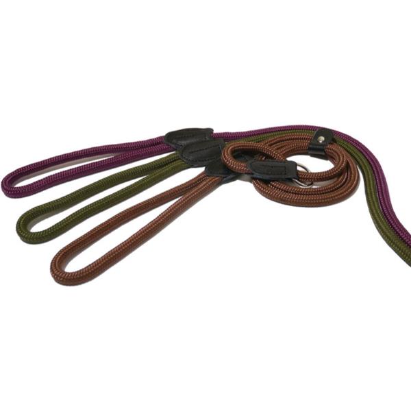 Rope Twist Slip Leads PURPLE