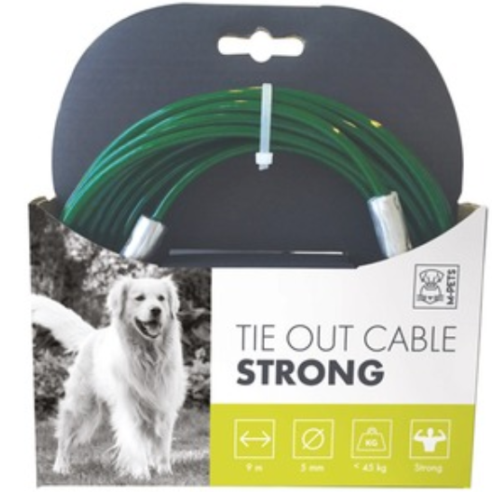 M-Pets Tie Out Cable Strong 9M 5Mm