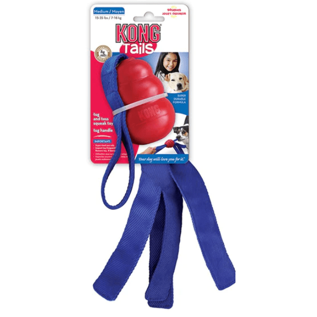 Kong Tails Medium Dog Toy Ideal For Indoor and Outdoor play