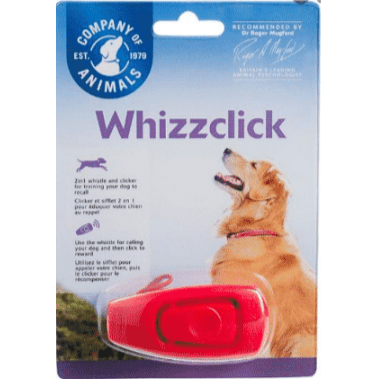 Clix Whizzclick 2 in 1 Clicker with Whistle Training Aid