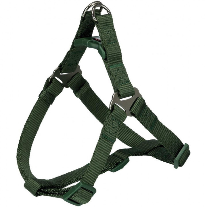 Trixie  Premium One  Touch Harness Green Forest XSS 3040cm/10mm