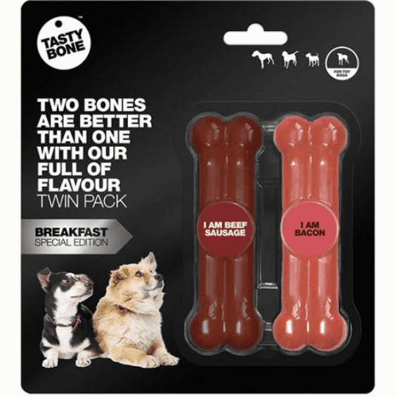 Tastybone Twinpack Breakfast Beef & Bacon