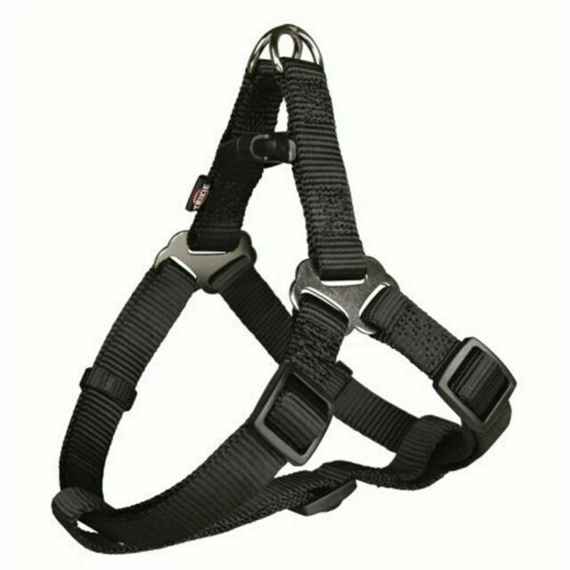 Trixie Premium One Touch Dog Harness 50 - 65 Cm X 20 Mm Black