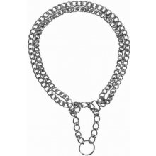 Trixie Choke Chain Double Row With Strain Relief - 60cm/2.5mm