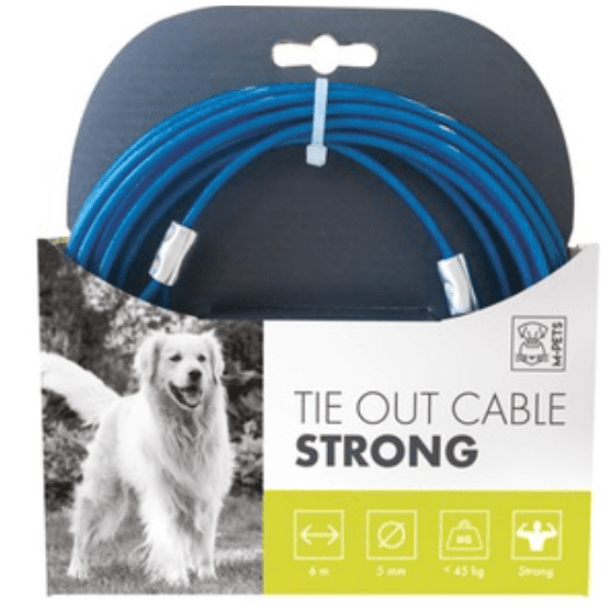 M-Pets Tie Out Cable Strong 6M 5Mm
