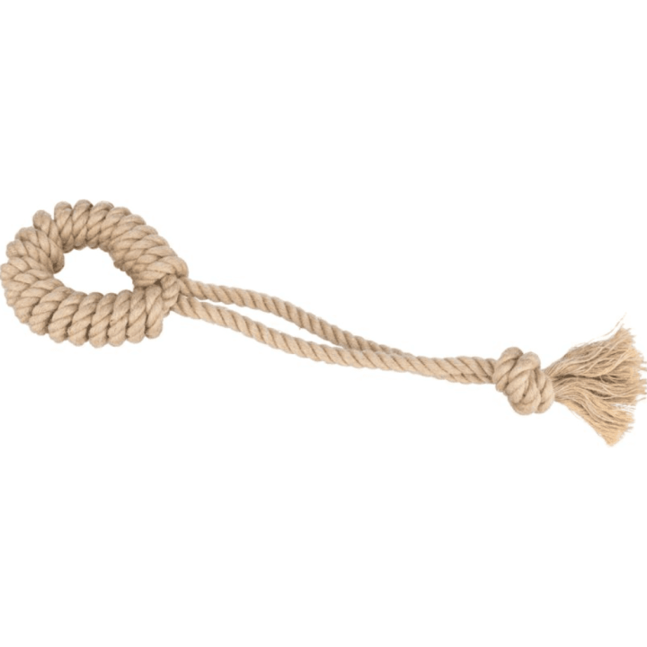 Playing Rope With Ring, Hemp Cotton, 50Cm