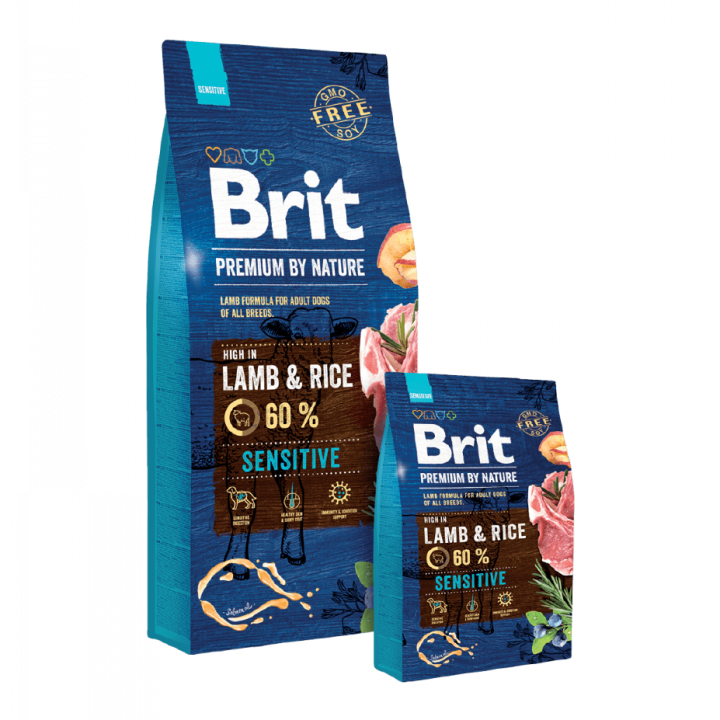 Brit Premium By Nature Sensitive Lamb 1Kg Dry Dog Food