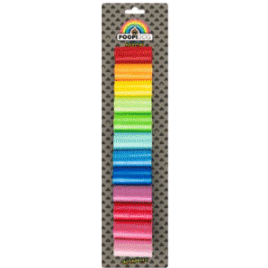 Duvo Rainbow Poo Bags 12X15Pcs