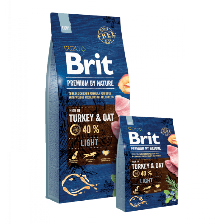 Brit Premium By Nature Light 3Kg Dry Dog Food
