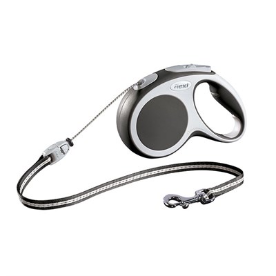 Flexi Vario Rope Leash M Gray 5m