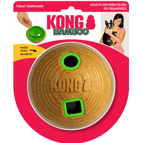 Kong Bamboo Feeder Ball Medium 13Cm