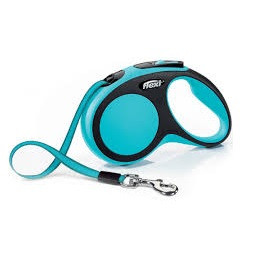 Flexi Comfort Retractable Tape Dog Lead 5M Blue