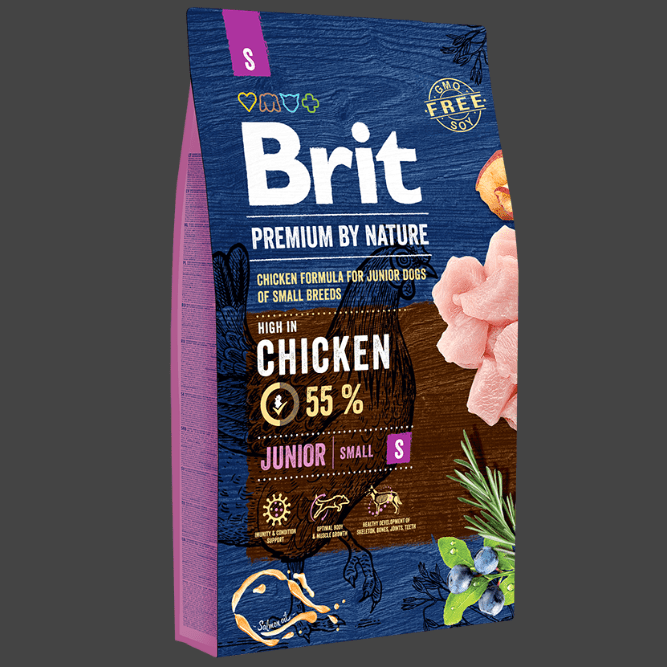 Brit Premium By Nature S Junior 8Kg Dry Dog Food