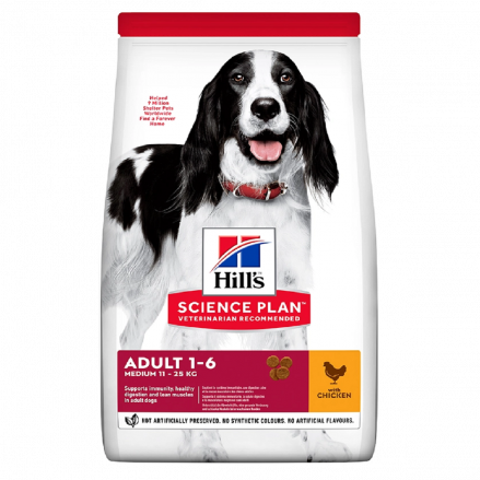 Science Plan Hills ADULT MEDIUM 12KG