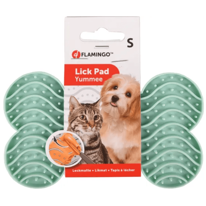 Flamingo Lick Pad Yummee - Small 15X8.5Cm