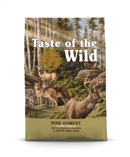 Taste of the Wild Grain Free Dog Adult PINE FOREST 13KG