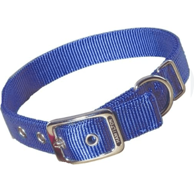 Hamilton Nylon Deluxe Adjsutable Dog Collar Berry
