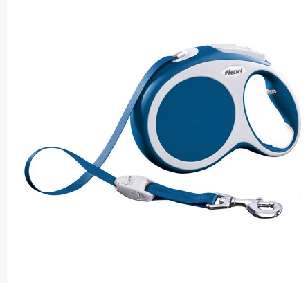 Flexi Vario Tape Leash L 5m Blue