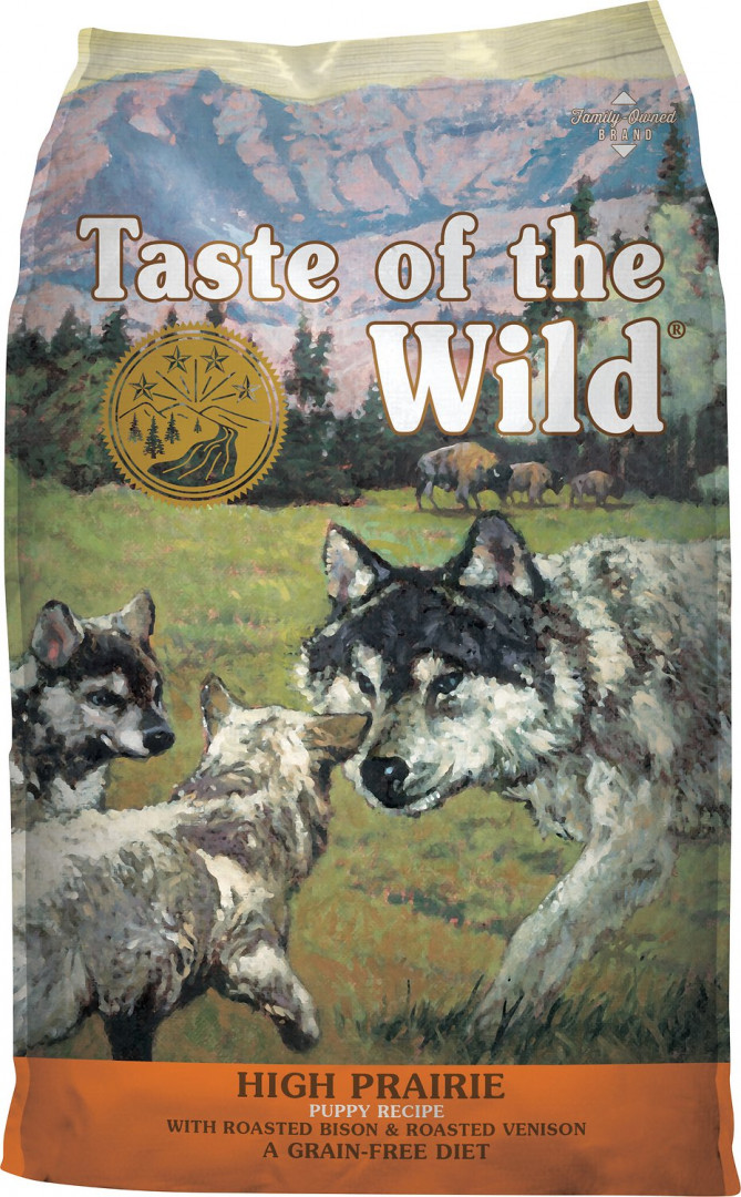 TASTE OF THE WILD HIGH PRAIRIE PUPPY WITH BISON AND ROASTED VENISON 6KG