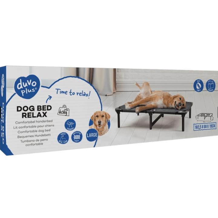 Duvo Dog Bed Relax Grey