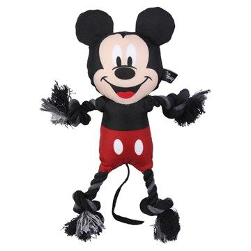 Fan Pets Dog Disc Dental Cord Toy Mickey