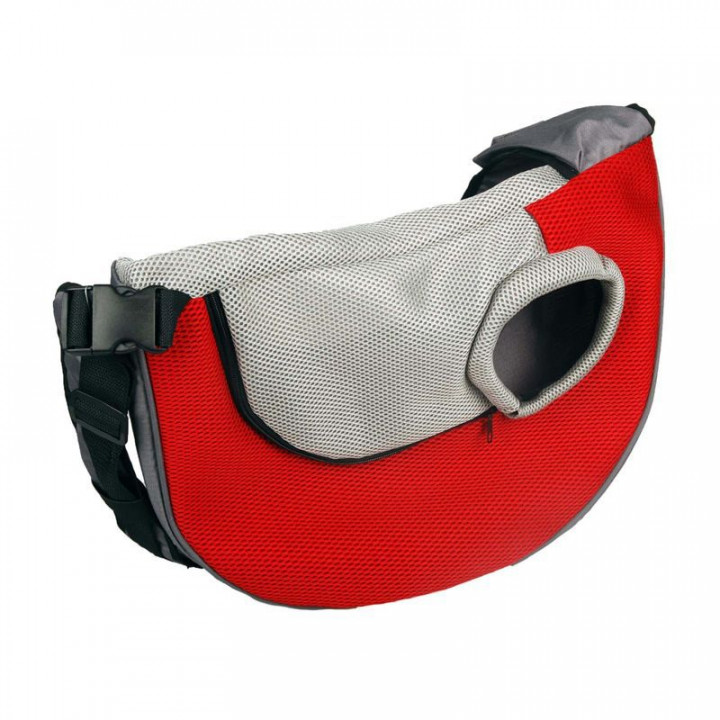 SLING CARRIER RED/GREY 50X14X30