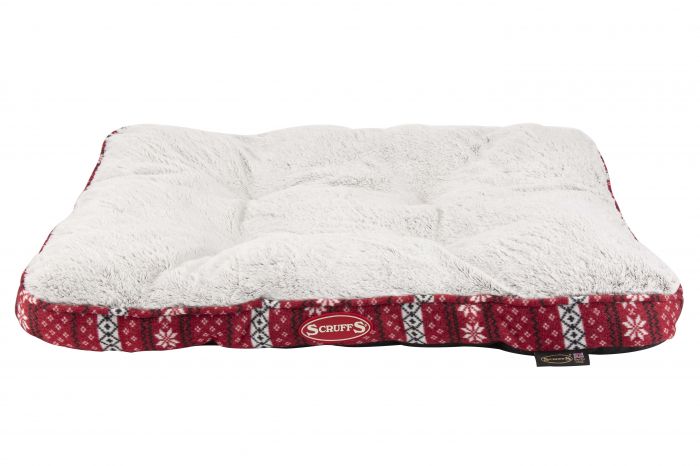 Scruffs Santa Paws Mattress M Red