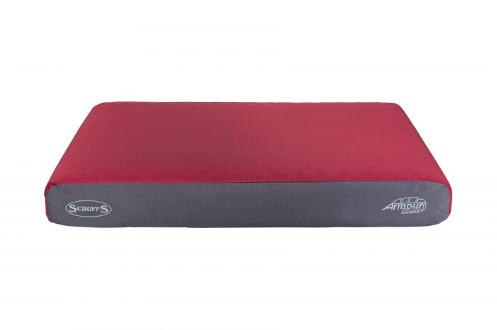 Scruffs Armour Dillo Anti chew Bed Red 10gr